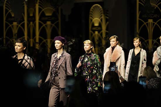 Marc Cain Show anlässlich der Berlin Fashion Week Herbst /Winter 2020 in am 14.01.2020 in der Hauptstadtrepräsentant der Deutschen Telekom' in Berlin, Germany. (©Photo Franziska Krug/Getty Images für Marc Cain/image.net) 